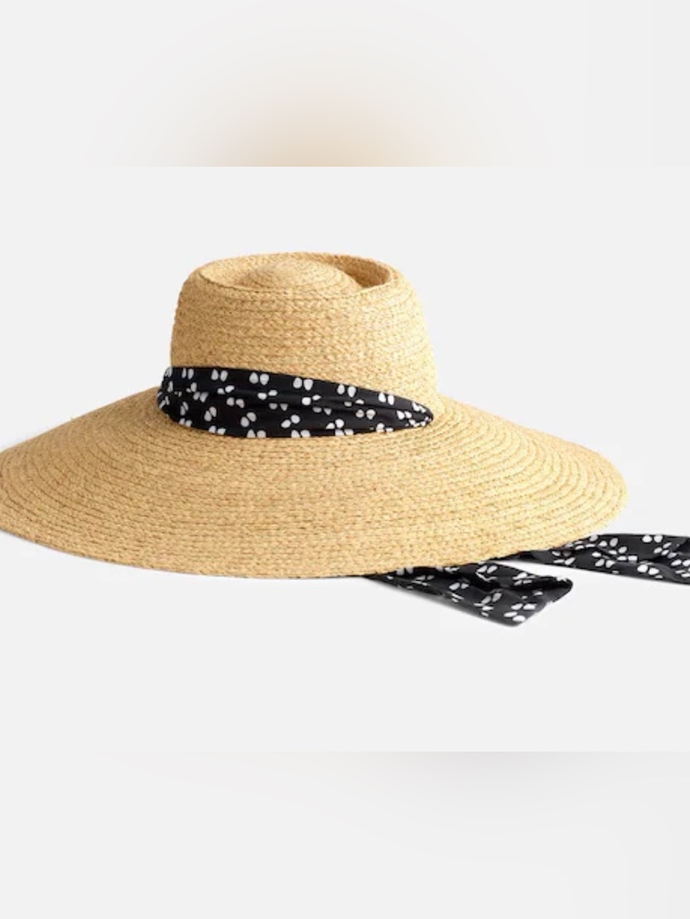 Madewell Scarf Straw Hat